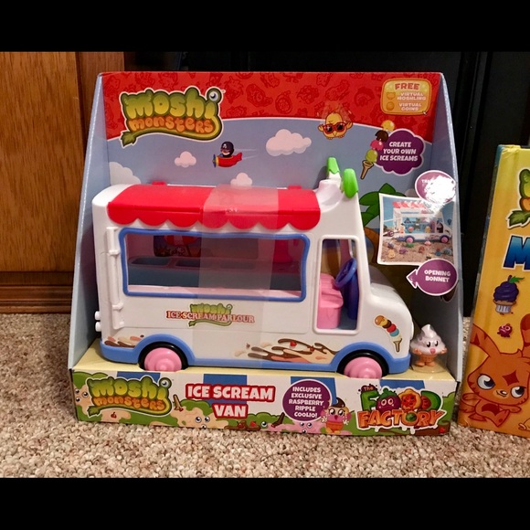 mind candy Other New Lot Moshi Monsters Ice Cream Truck Figure More